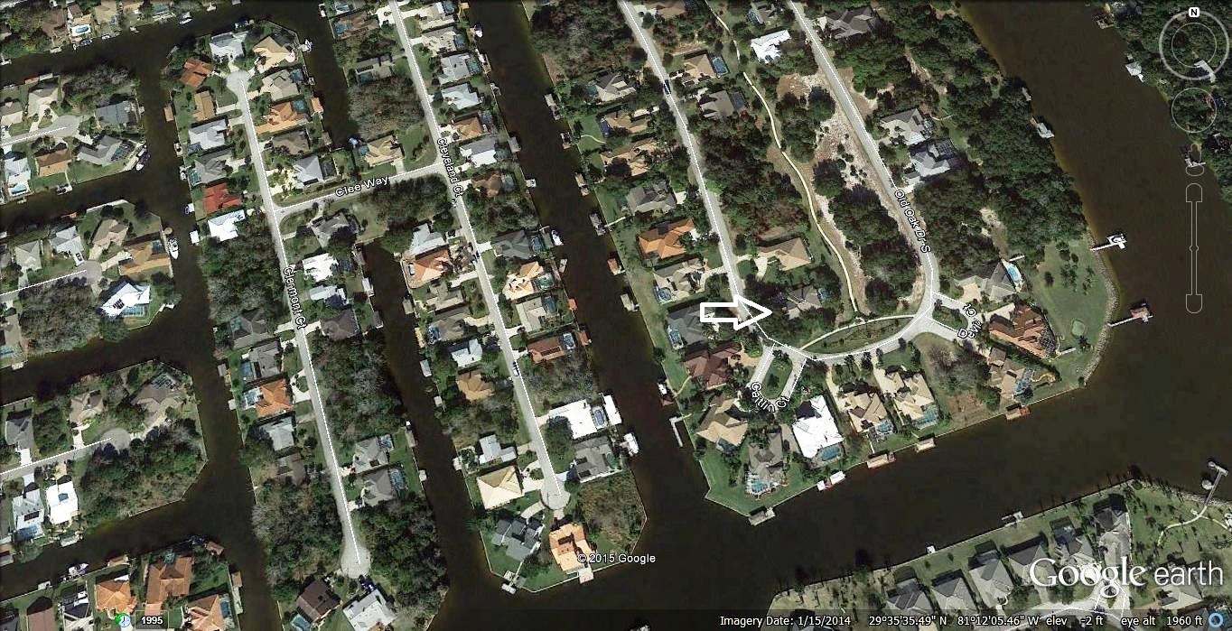 23 Old Oak Drive Sourh, Palm Coast, FL - Google Earth